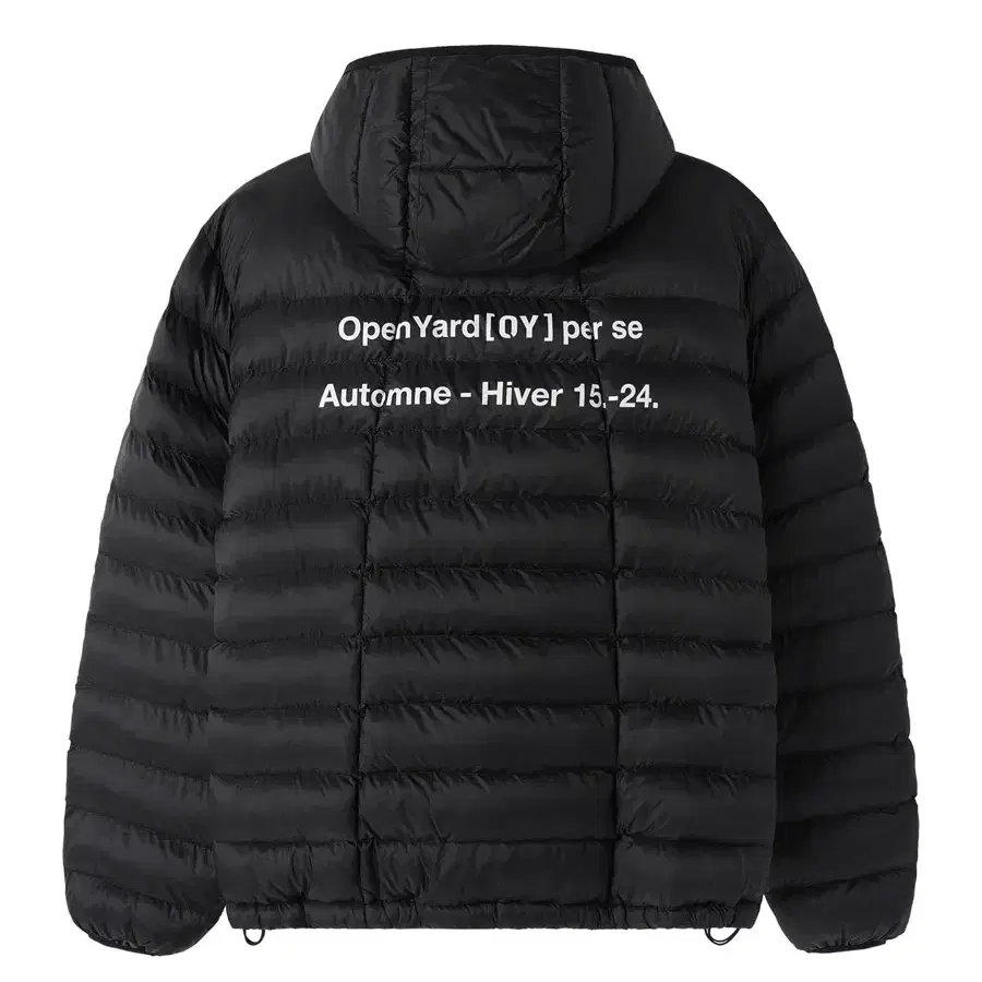새상품) 오픈야드 경량패딩 CURVED ZIP LIGHTWEIGHT SHELL PUFFER JACKET