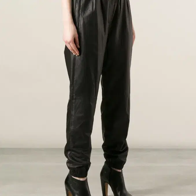 3.1 Phillip Lim Leather Sweatpants