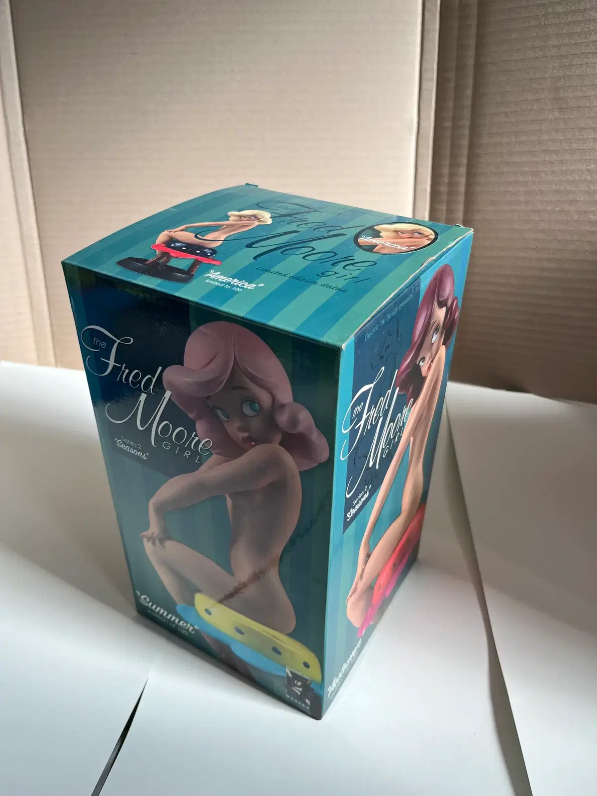 프레드무어 레진피규어 Fred Moore America Version Girl Pinup. Very LIMITED 100 Pieces 2017