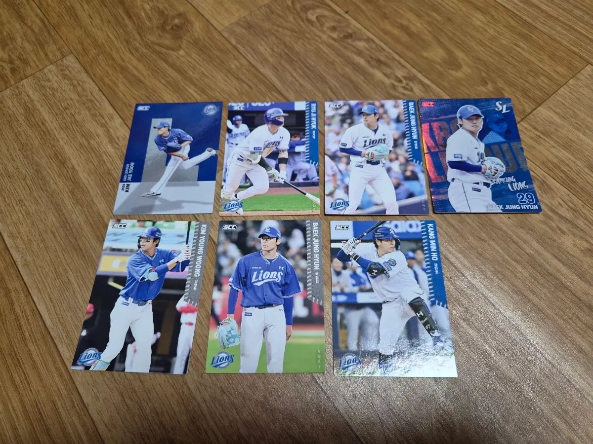삼성 라이온즈 scc 2026 kbo 크보 카드 삼성 포카 김재원 류지혁 백정현 백정민 김영웅 강민호