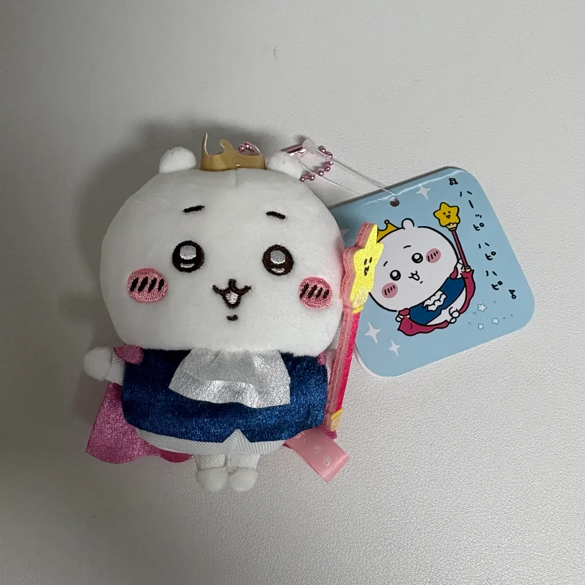 치이카와 버스데이 생일 왕자 마스코트 키링 새상품