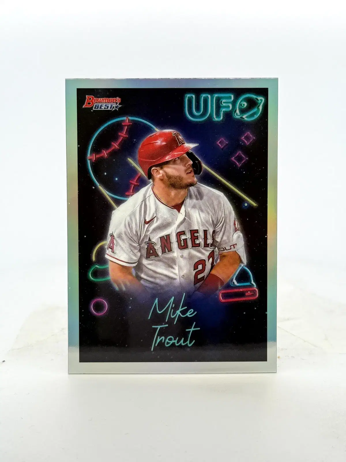 LA ANGELS 마이크 트라웃 UFO 2022 BOWMAN BEST