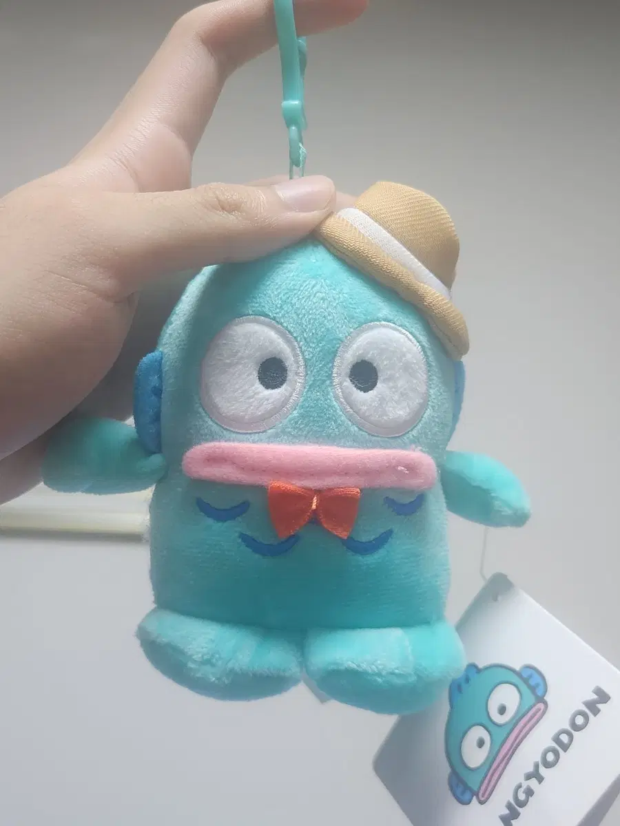 탐정 모자 한교동 인형 키링