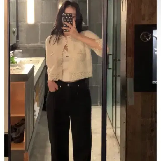 새상품) 시예 타임데님 블랙 롱s