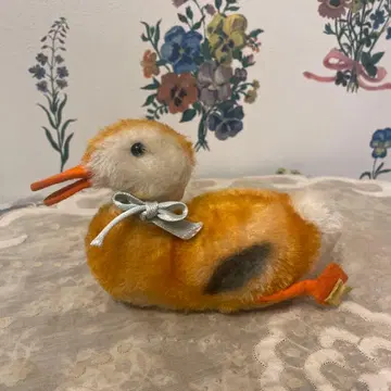 빈티지 슈타이프 오리 봉제 인형