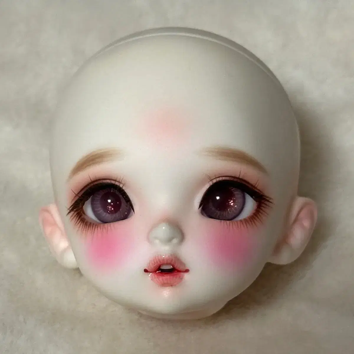 치카비 베베 밀크 보라 헤드