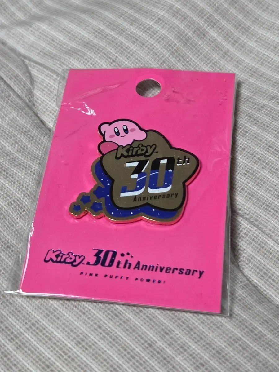 커비 30주년 뱃지