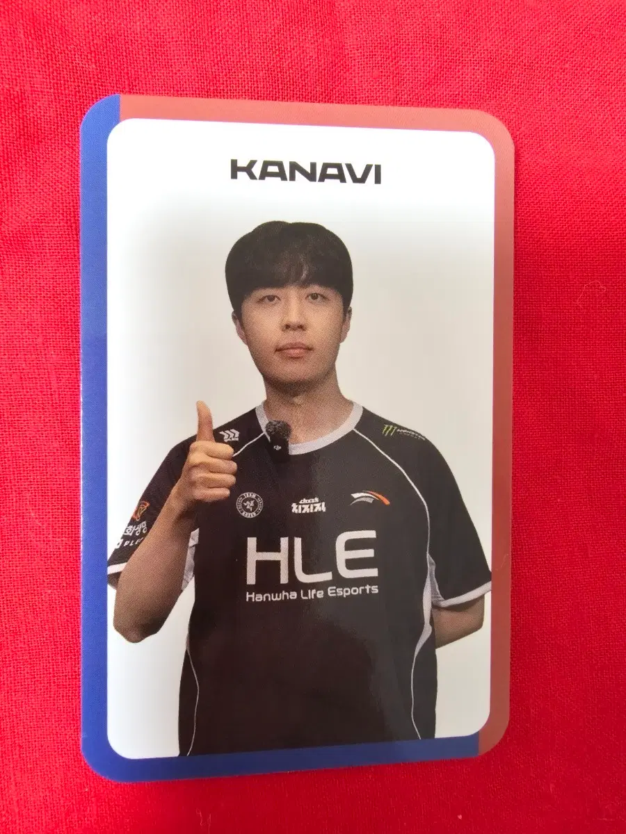 한화생명 이스포츠 카나비 국가보훈부 포토카드