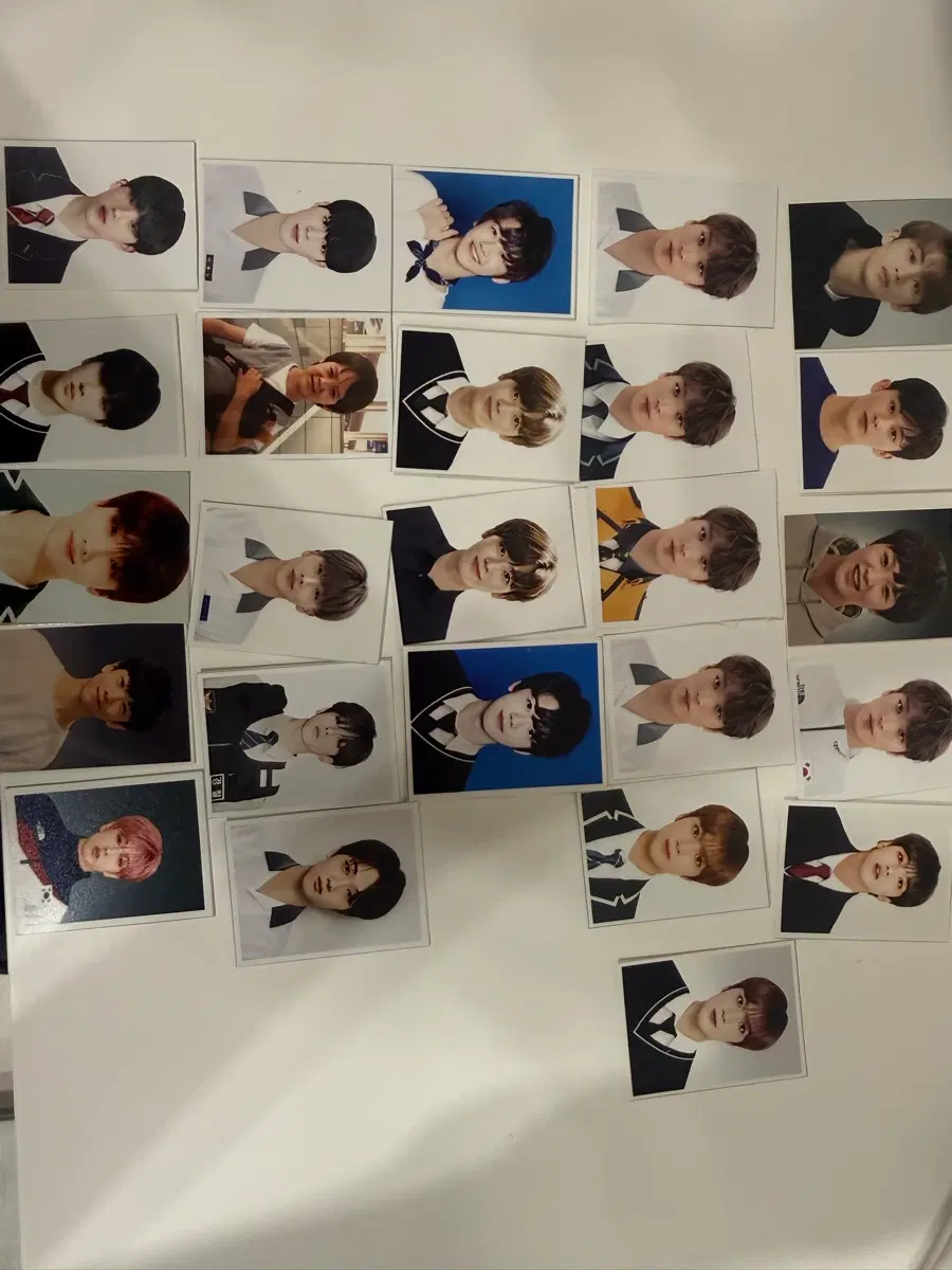 엔시티 증명사진 멤버별 묶음 판매/마크 해찬 제노 재민 지성 태용 텐 도영 재현 정우 증명사진