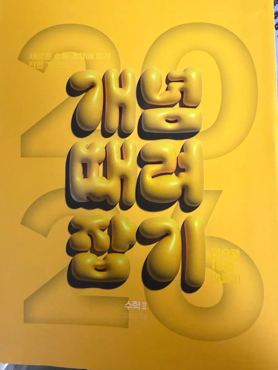 개념때려잡기 /혼때잡도 같이 /2026 개때잡 수2 연속성 전까지 풀어져있어요
