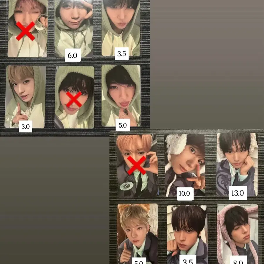 엔시티 위시 아워위시투어 콘서트 니트집업 맨투맨 시온 리쿠 유우시 재희 료 사쿠야 포카 분철 판매