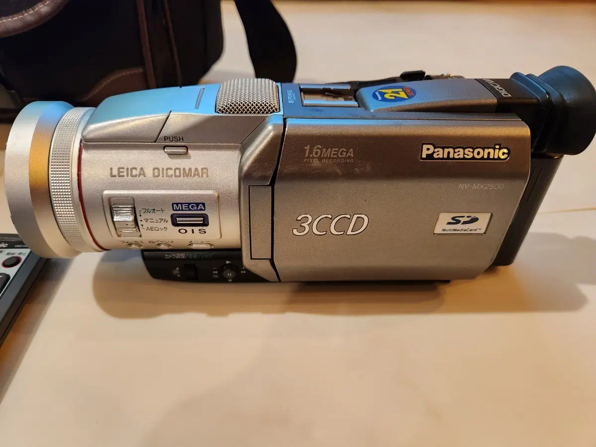 파나소닉 3CCD NV-MX2500 캠코더 라이카 디코마 렌즈