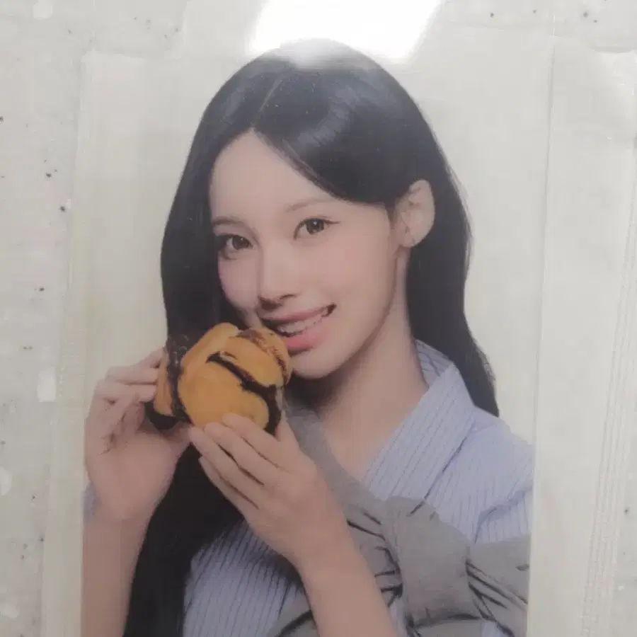 리센느 cu 빵 원이 포토카드