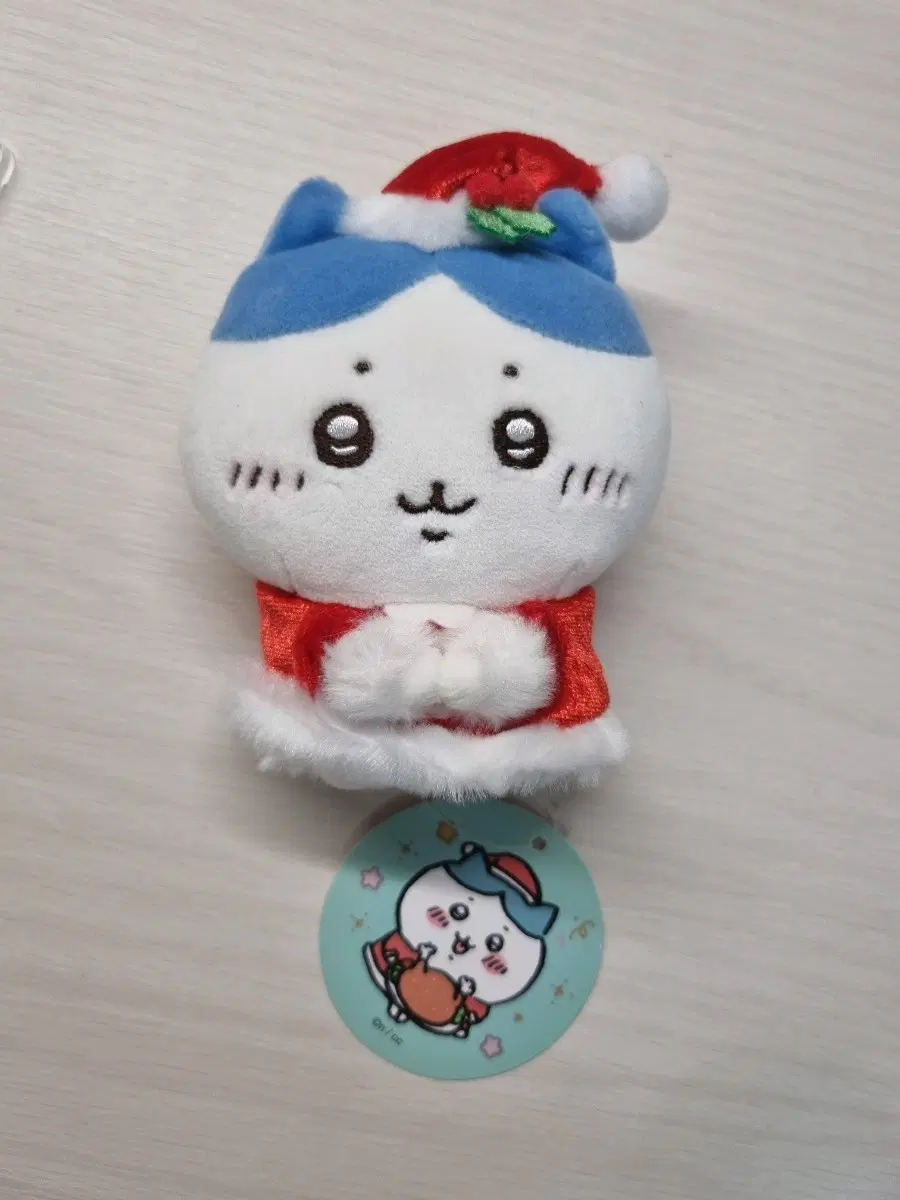 하치와레 크리스마스 산타 인형