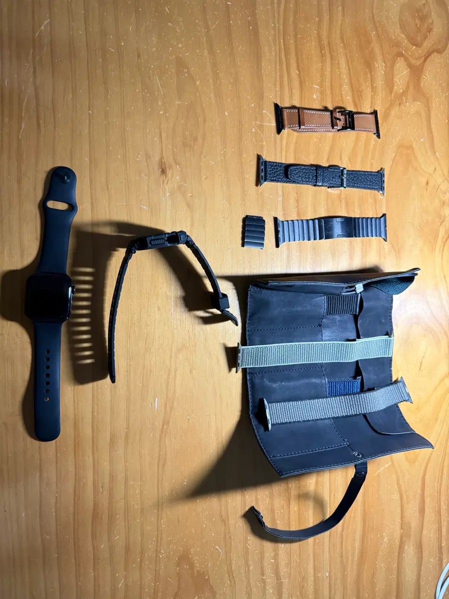애플워치 시리즈10 42mm gps 제트블랙