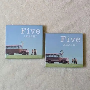 [ 미개봉 ] 아라시 Five CD 2장 세트 CD+DVD & CD+Blu-ray