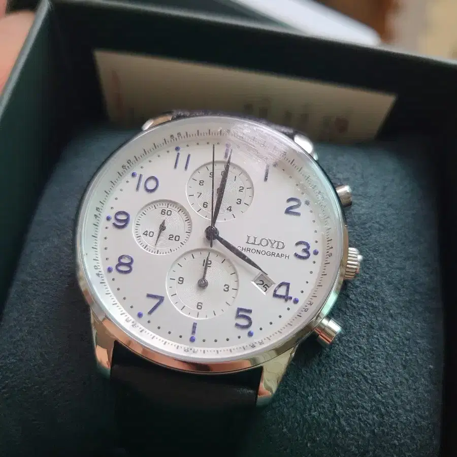 로이드 IWC 크로노 남성 시계
