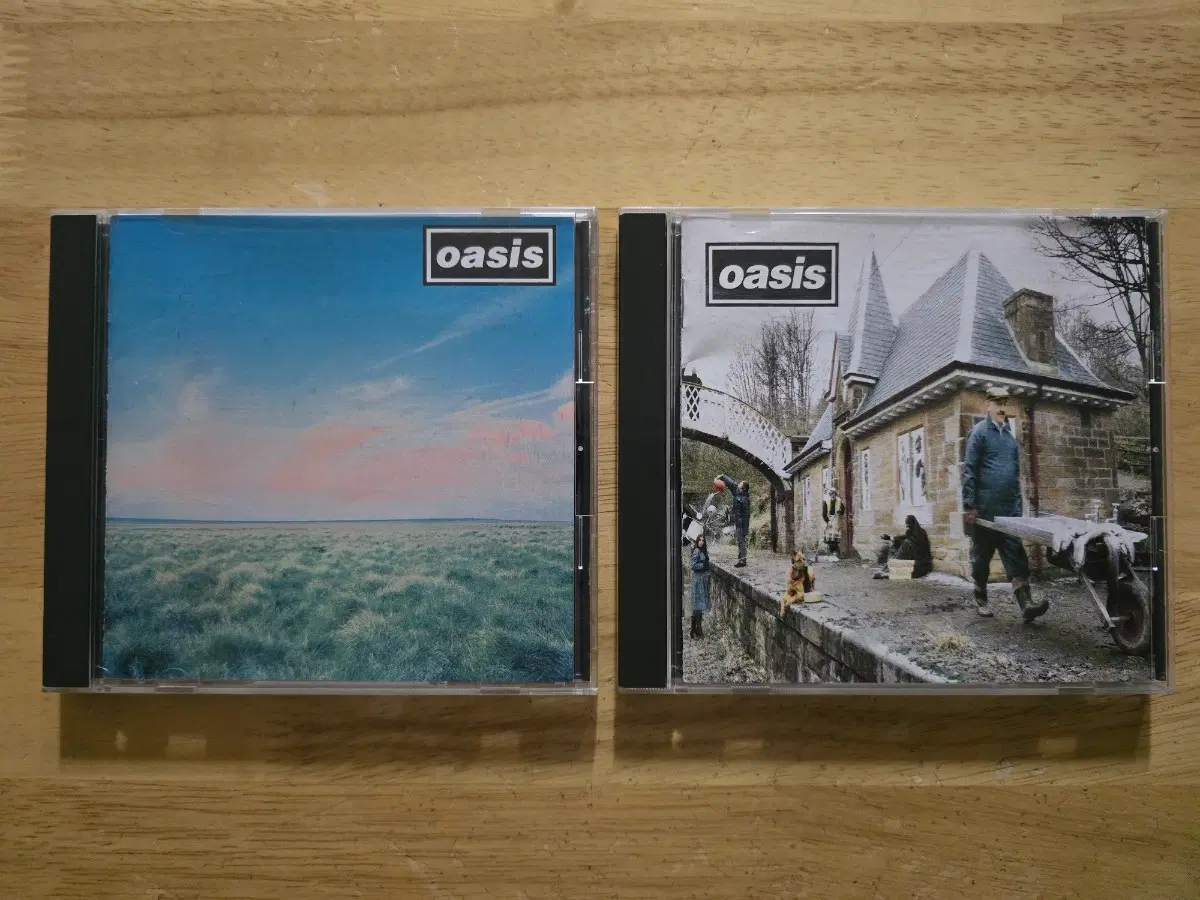 CD 음반 oasis 오아시스 6트랙 EP 2장