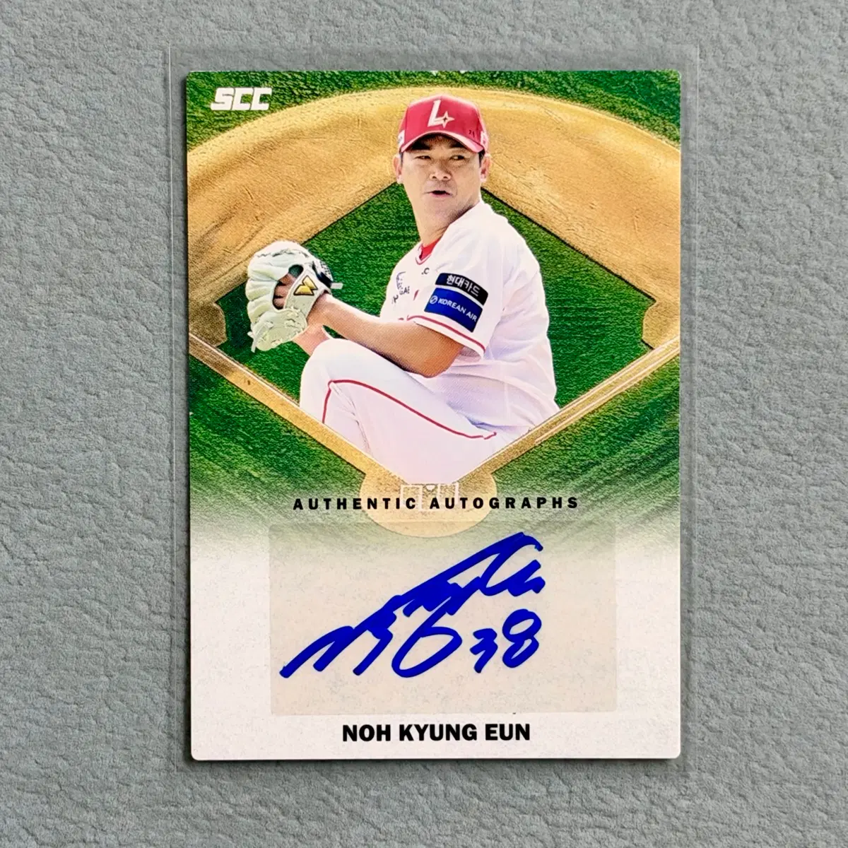 2026 kbo scc 오피셜 SSG랜더스 노경은 친필 오토