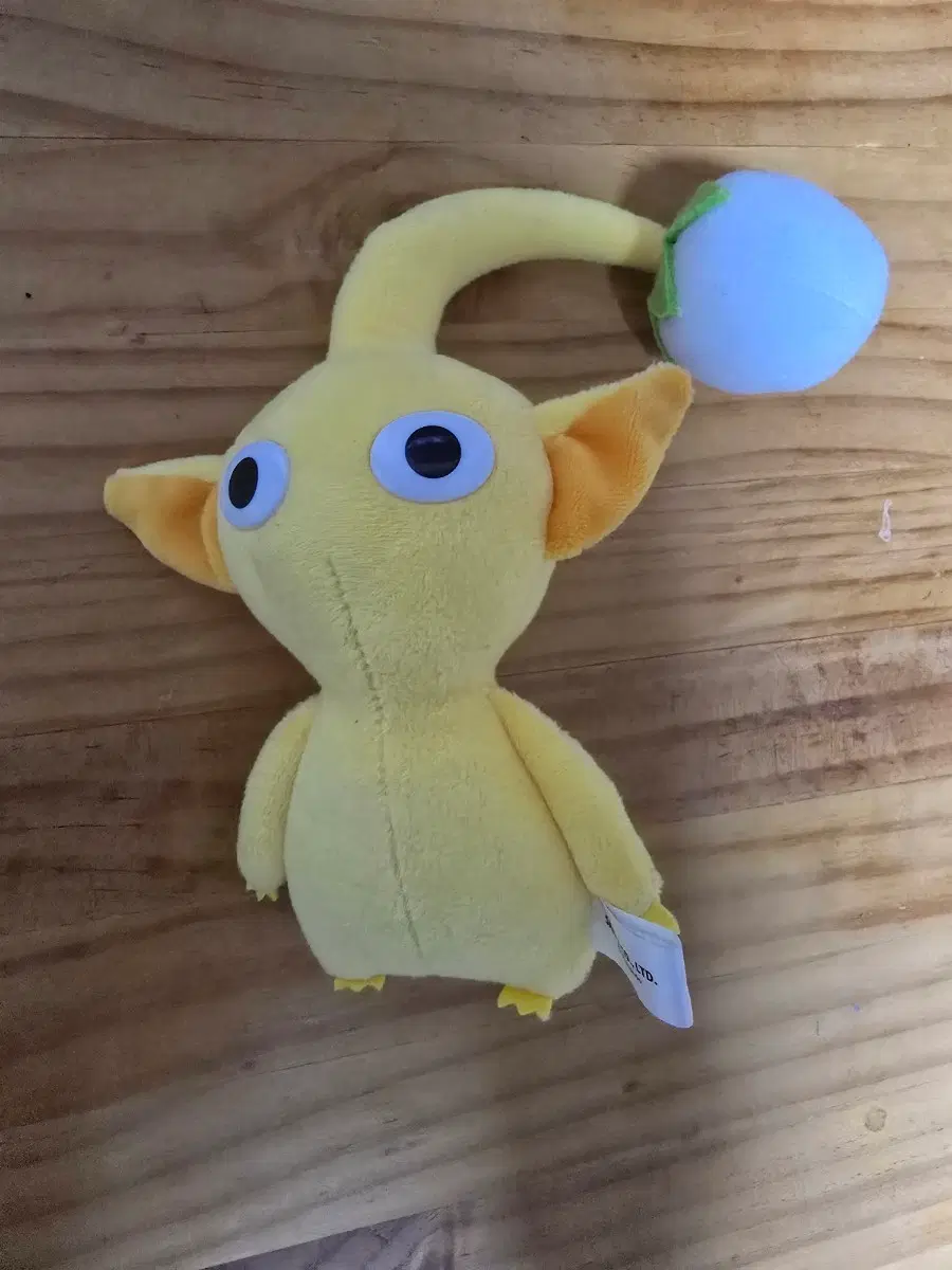 피크민 인형 옐로우 솜인형