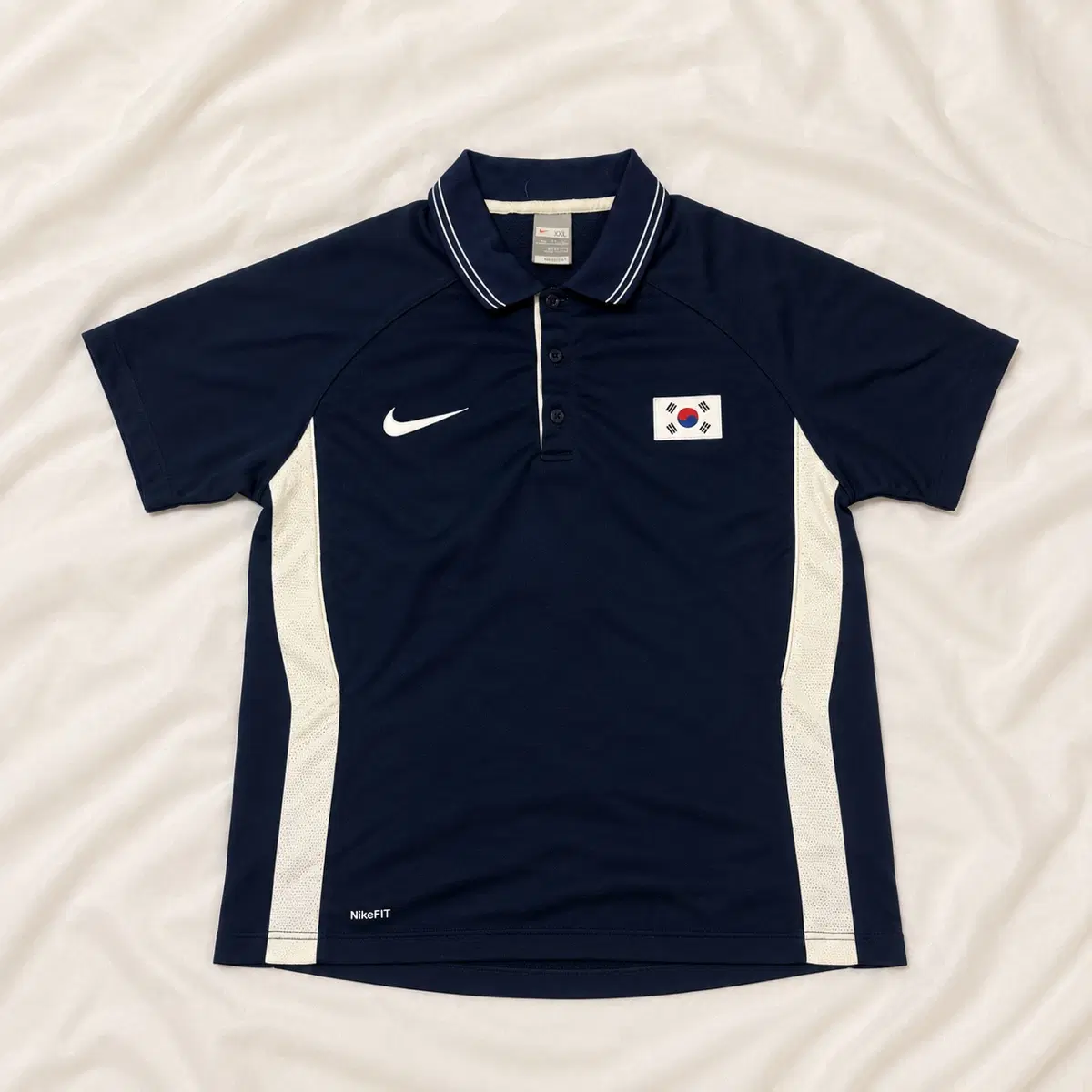 2XL) 나이키 08 대한민국 축구 국가대표 PK카라 반팔 티셔츠