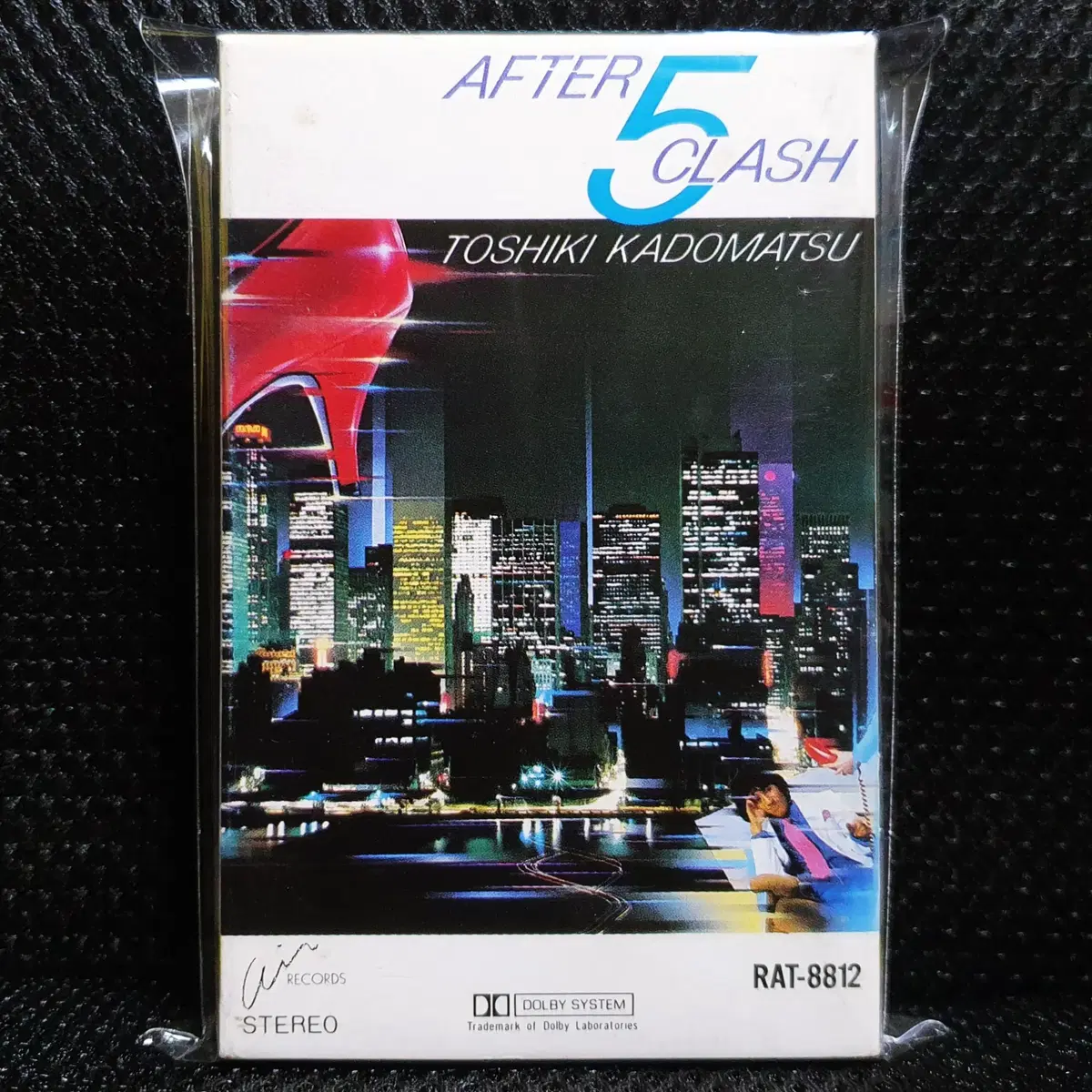 카도마츠 토시키 AFTER 5 CLASH 카세트 테이프