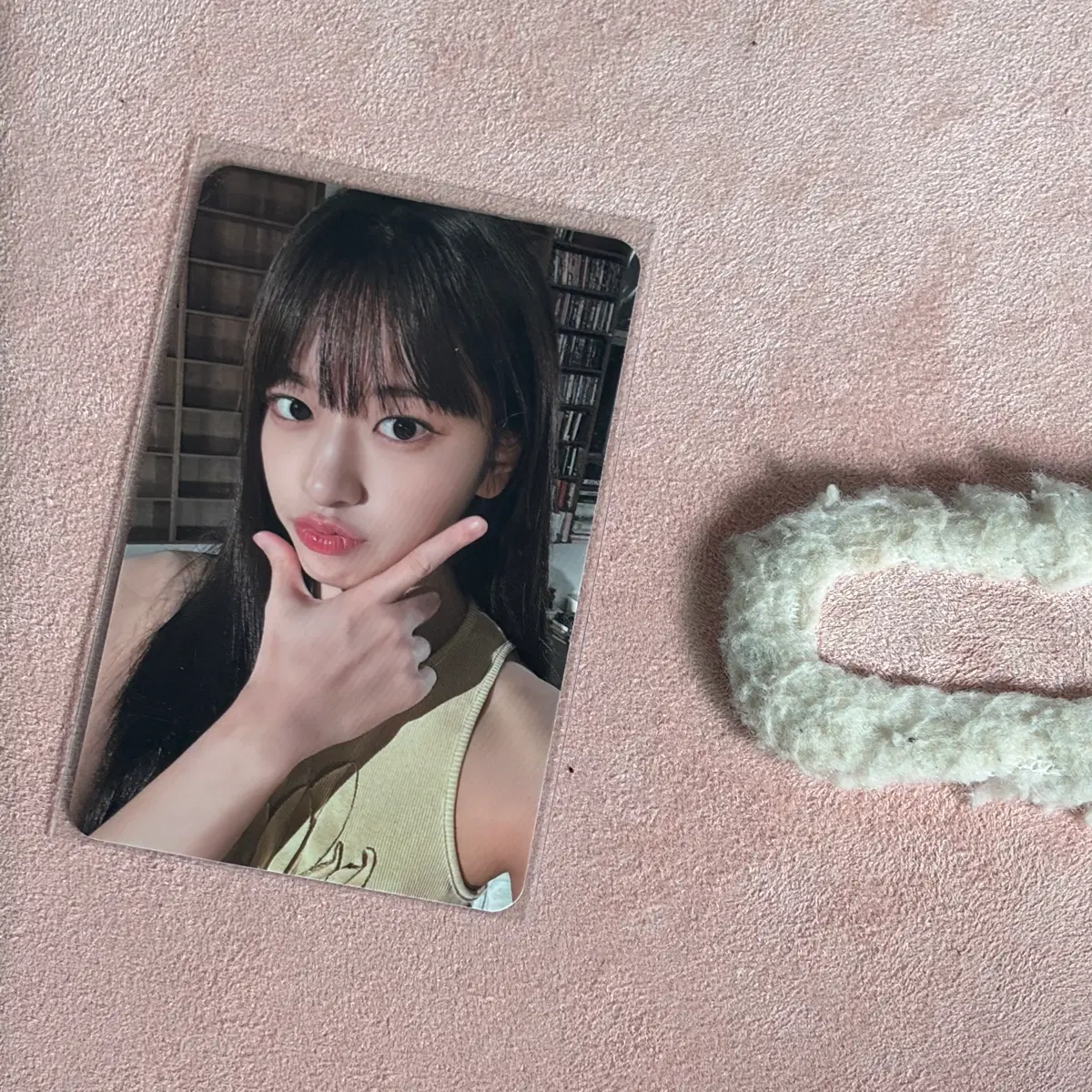 아이브 유진 옥수수수염차 옥쓔 광고 광포 미공포 특전