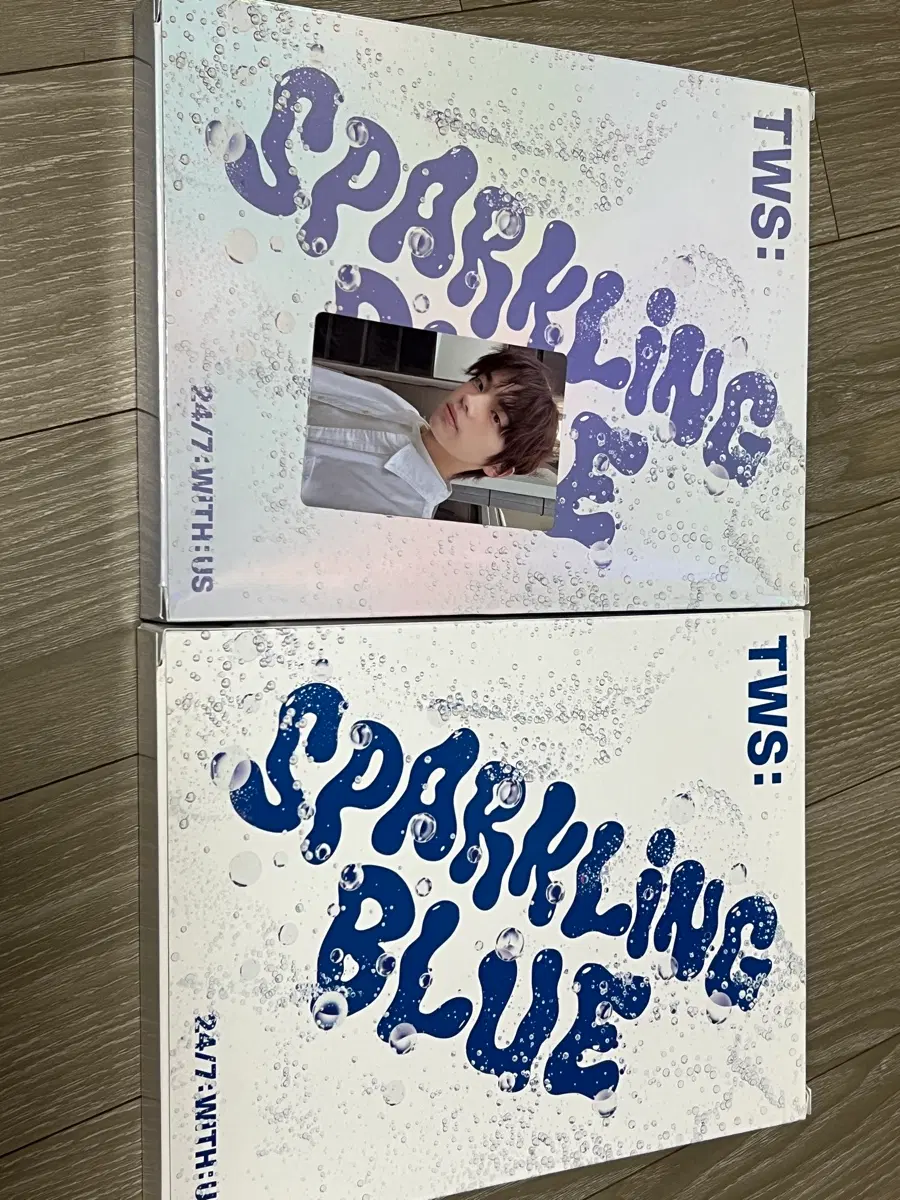 투어스 스파클링블루 데뷔 앨범 개봉품 일괄