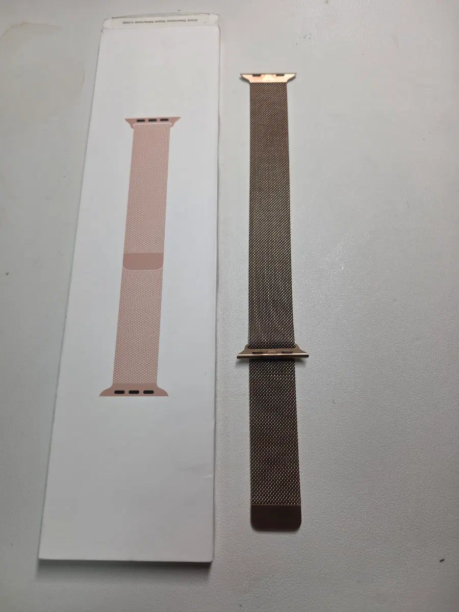 애플워치정품 밀레니즈 루프 골드 44mm 45 46