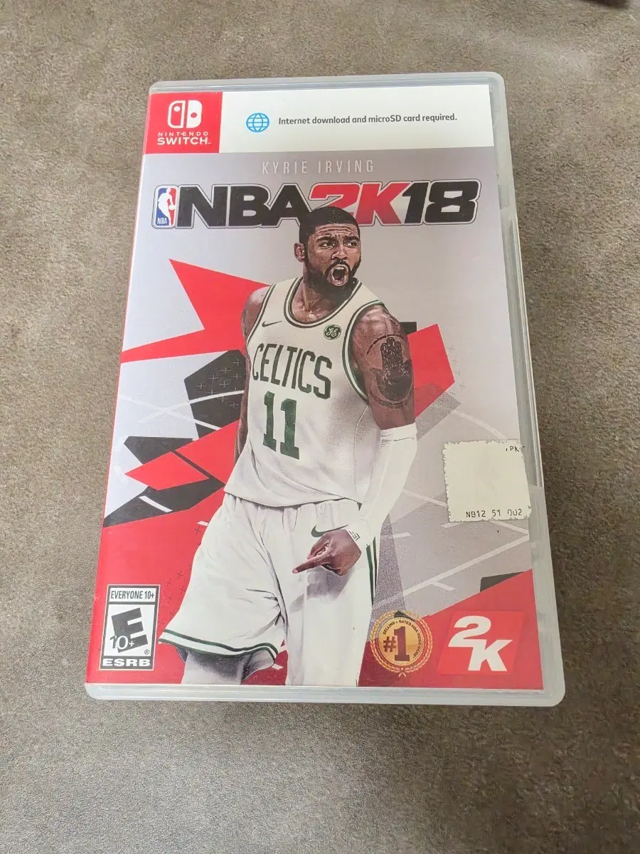 택포 닌텐도 스위치 NBA 2K18 카이리 어빙