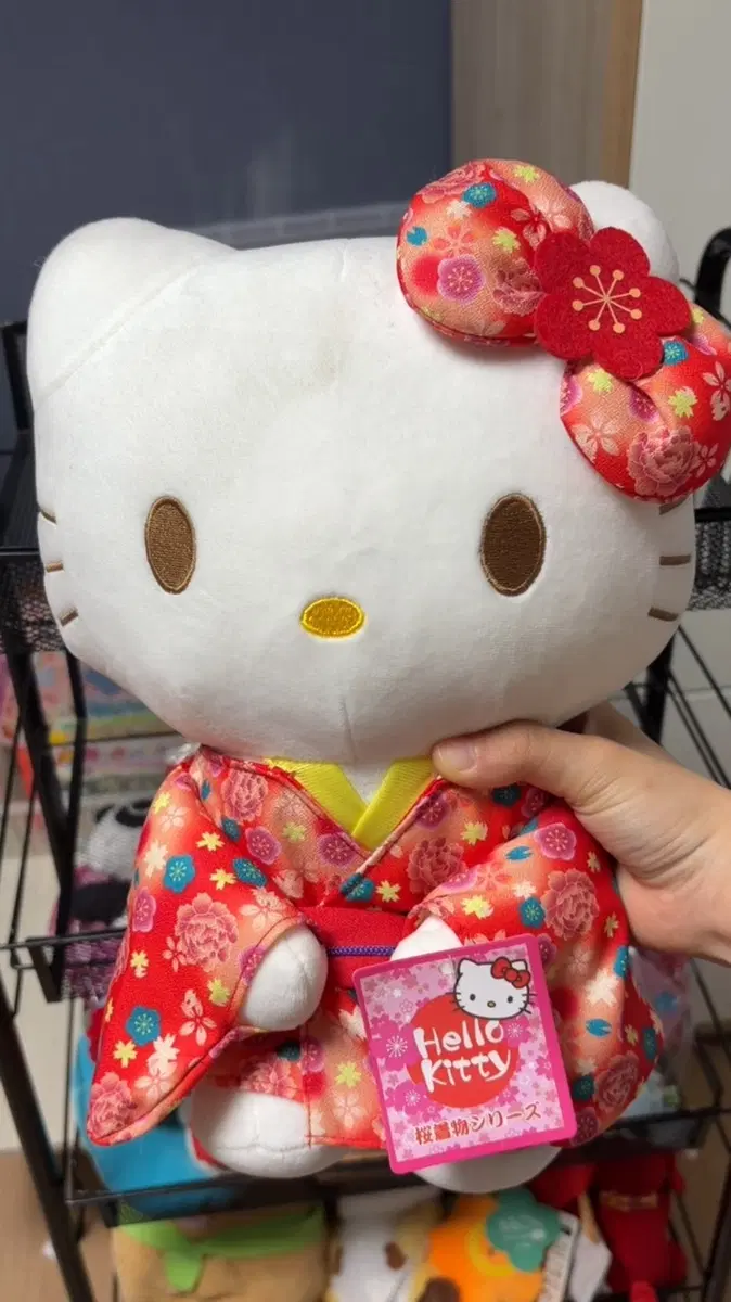 키티 기모노 인형