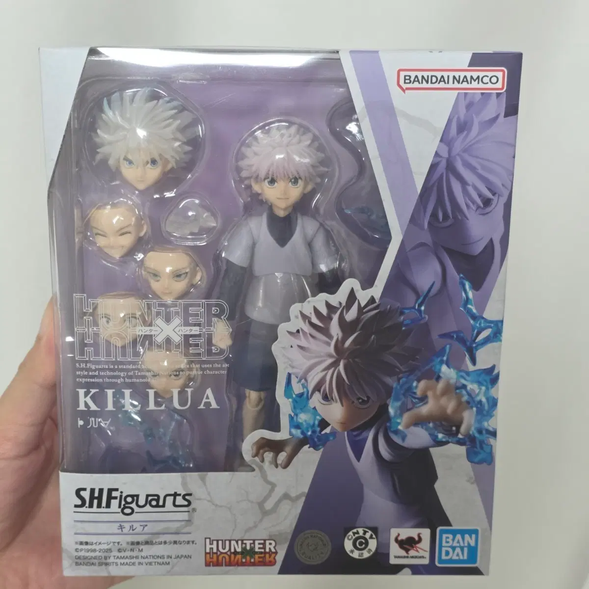 반다이 S.H.Figuarts 헌터X헌터 키르아 피규어