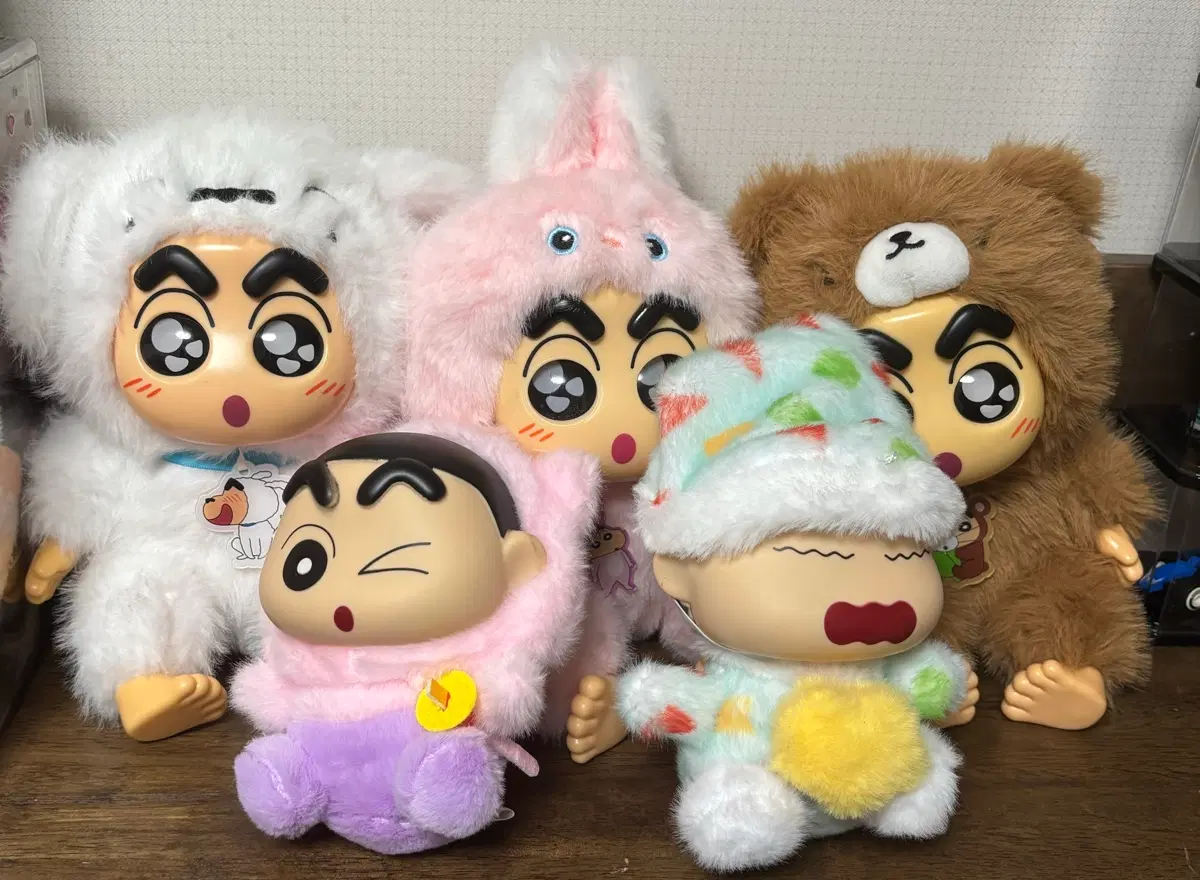 일괄 짱구 인형 키링 라부부 짱부부 피규어 인형뽑기 양도 판매
