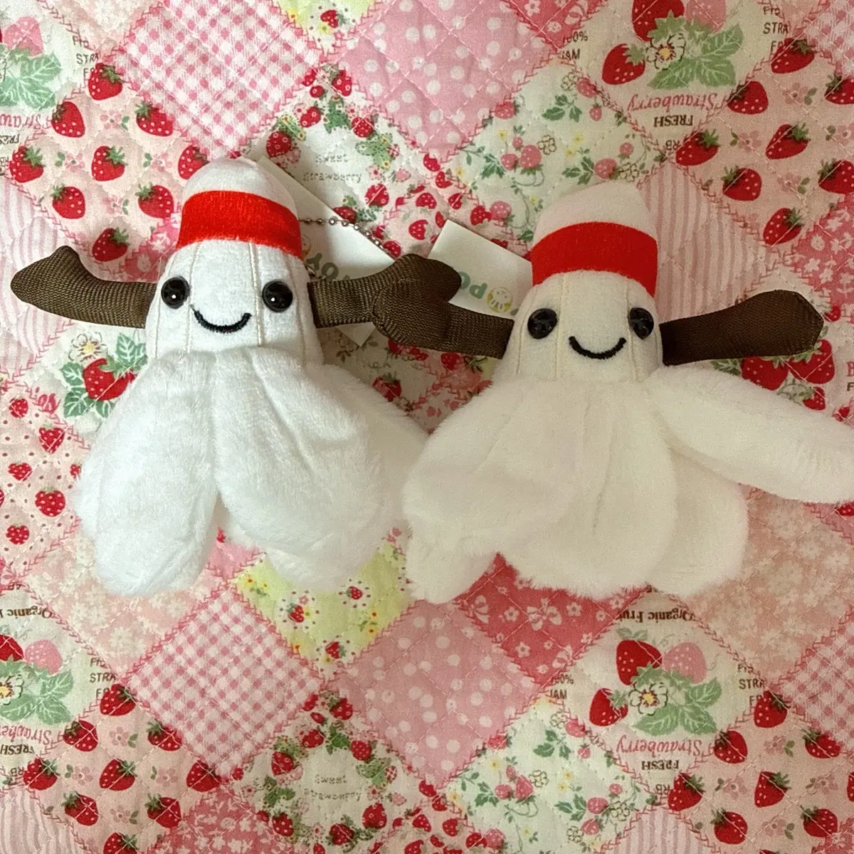 배드민턴 콕 인형 키링 세트