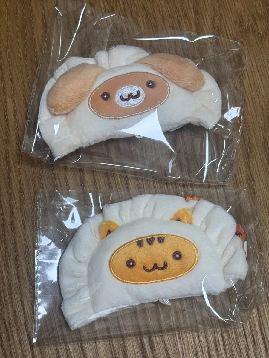 폼폼푸린 와앙 만두 팝업 교자 페이스 키링 베이글 타르트