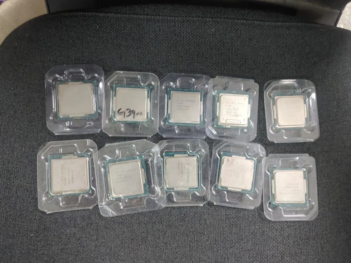 인텔 CPU G3900 10개 세트