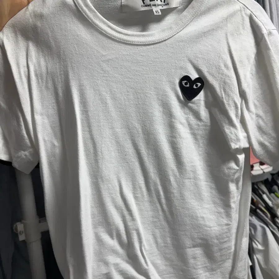 꼼데 반팔 xs