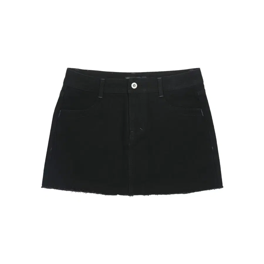 COYSEIO 코이세이오038 데님 미니 스커트 블랙