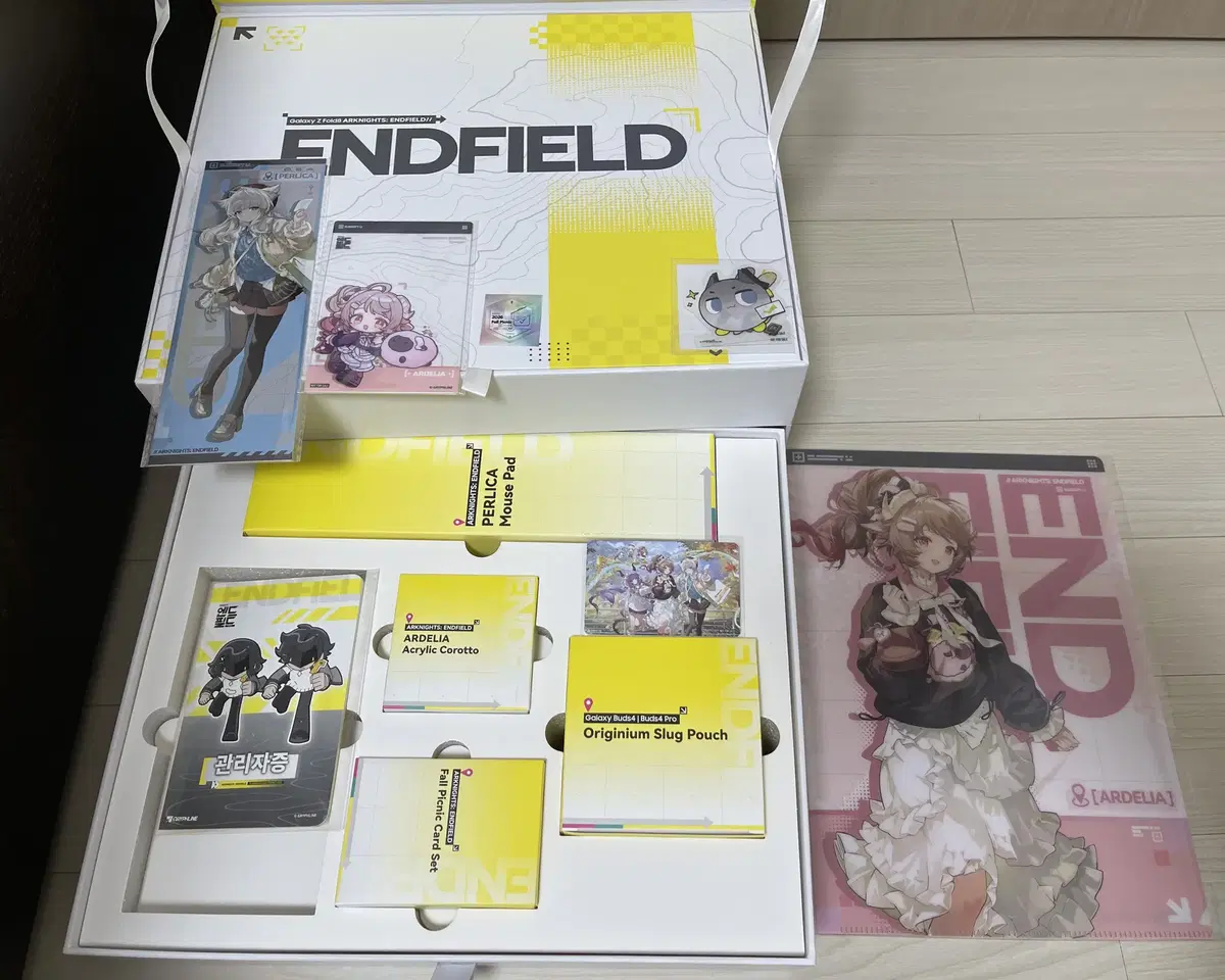 엔드필드 갤럭시 에디션 일부 일괄 + 현장 특전