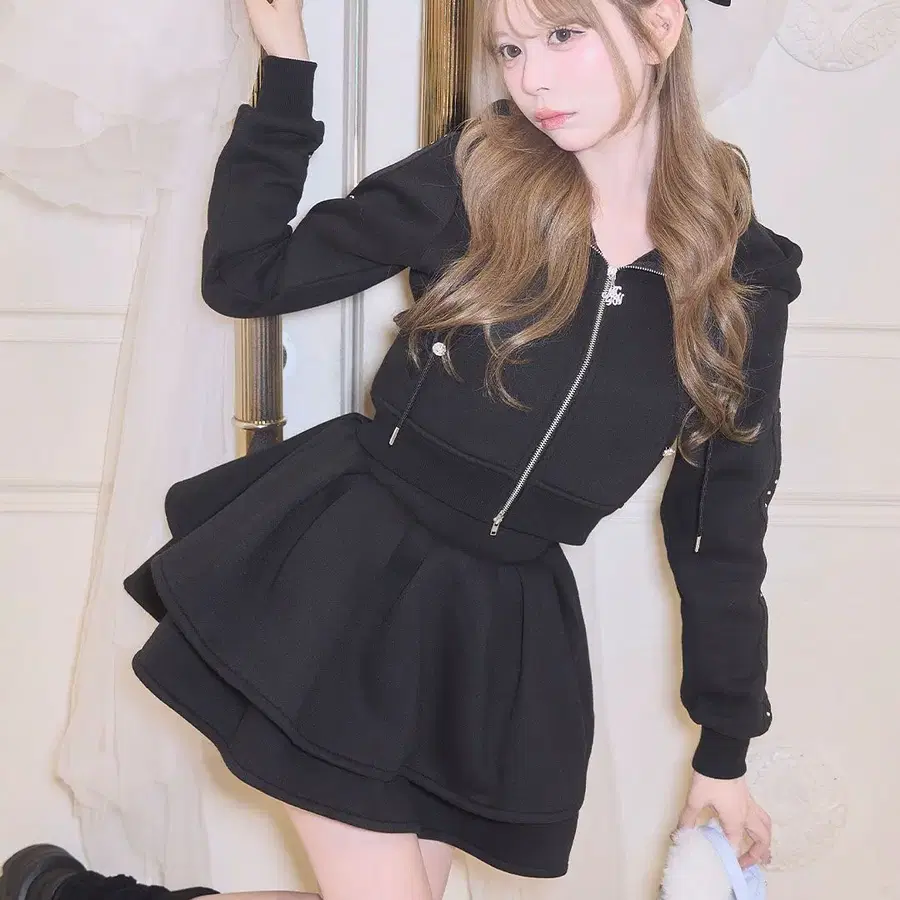 미셸마카롱 각선미 셋업