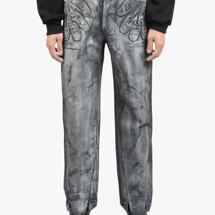 준태킴 AW24 페탈 글러브 트라우저 JUNTAE KIM  PETAL GLOVES TROUSERS
