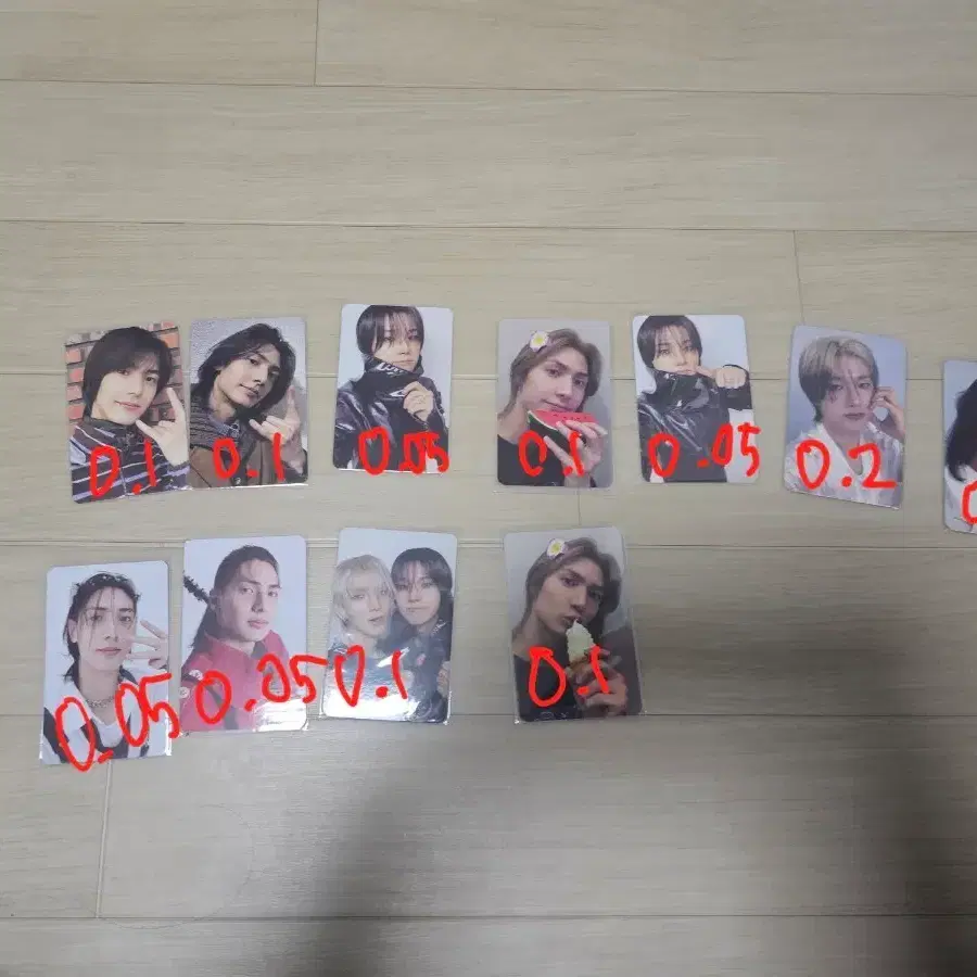 정수 주연 포토카드 급처