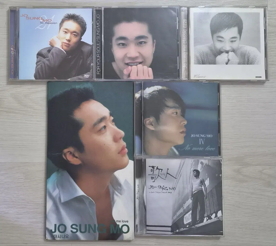 조성모 1-5집 2.5집 / 총 6장 (개봉 CD)