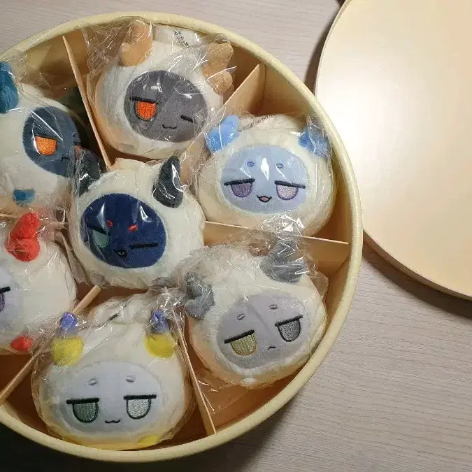 명일방주 만두 버블 샤오롱바오 누이, 키링 쉐이 일괄 미개봉