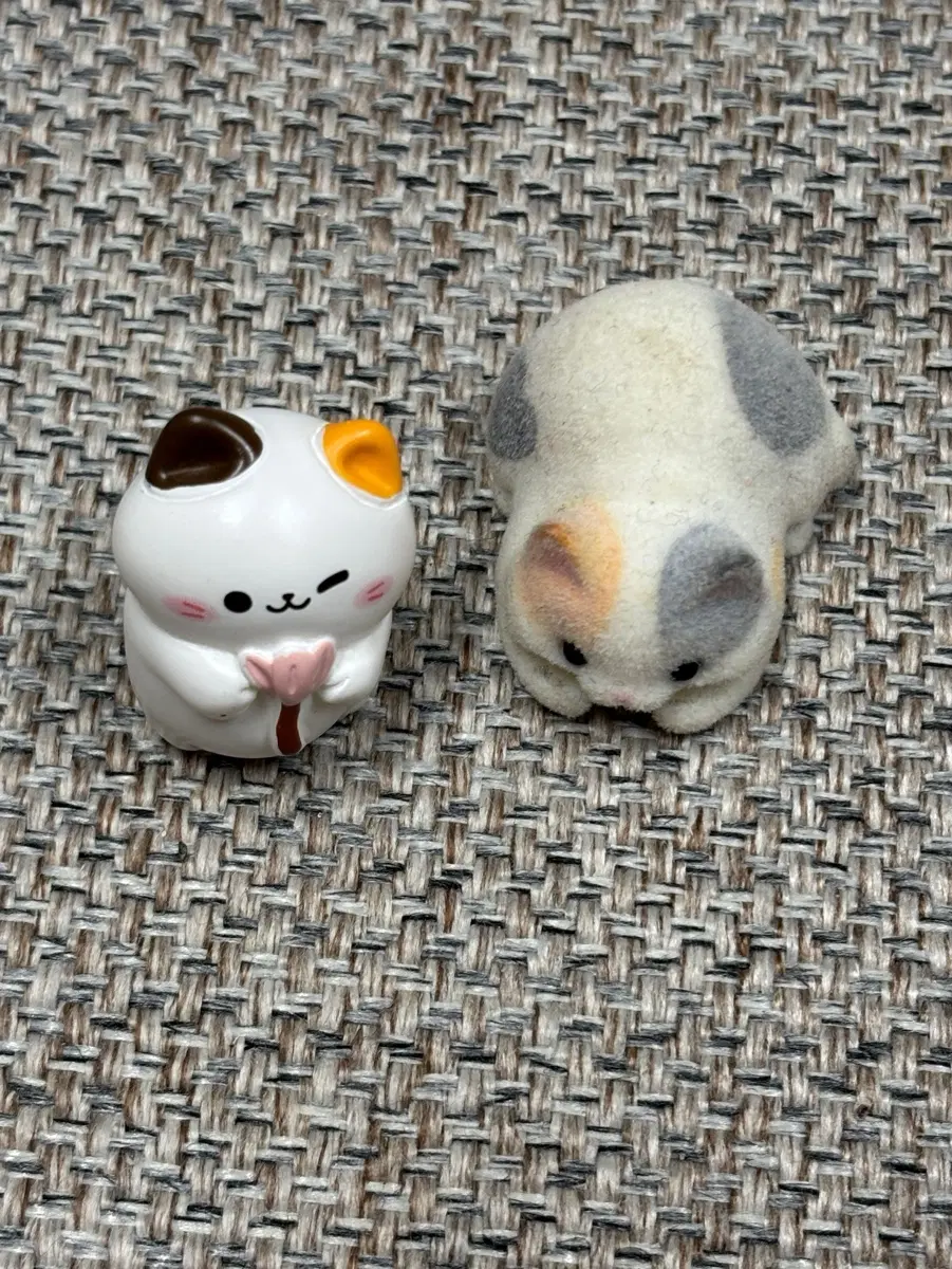 삼색 고양이 가챠 일괄 플로키 케이블바이트 벚꽃