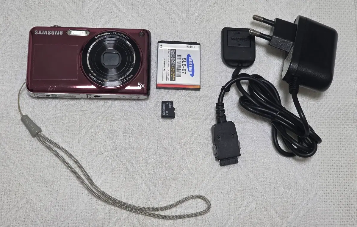 셀카최적화/전면LCD/바로사용가능/빈티지디카) 삼성 VLUU st600 와인 색상