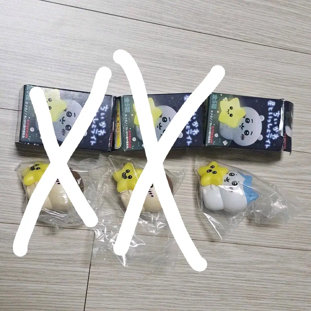 치이카와 별과 함께 라이트 하치와레 신품