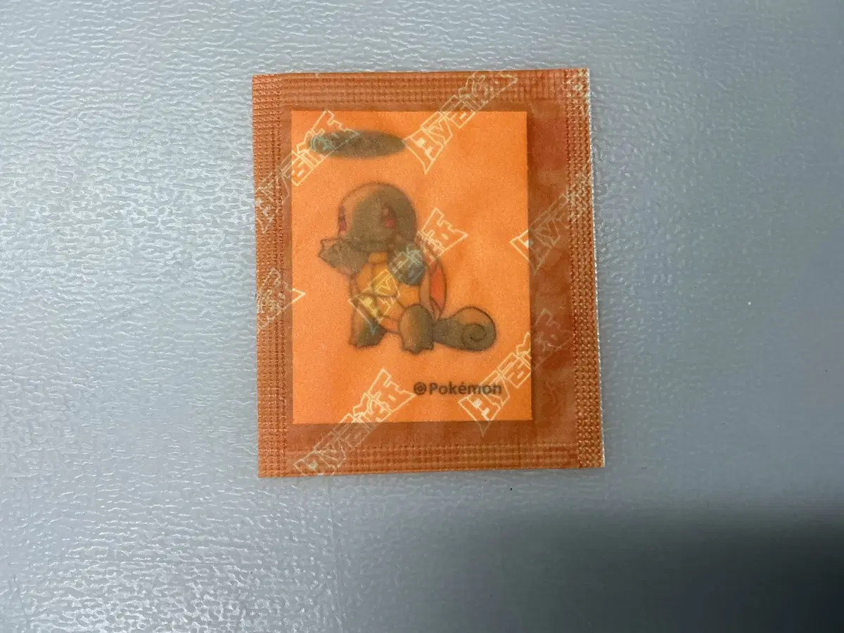 포켓몬스터 아트워크 꼬부기 띠부씰