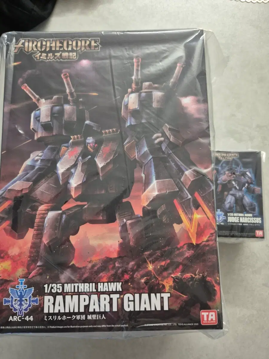 택포11) TOYS ALLIANCE 아치코어 미스릴 호크 피규어 일괄