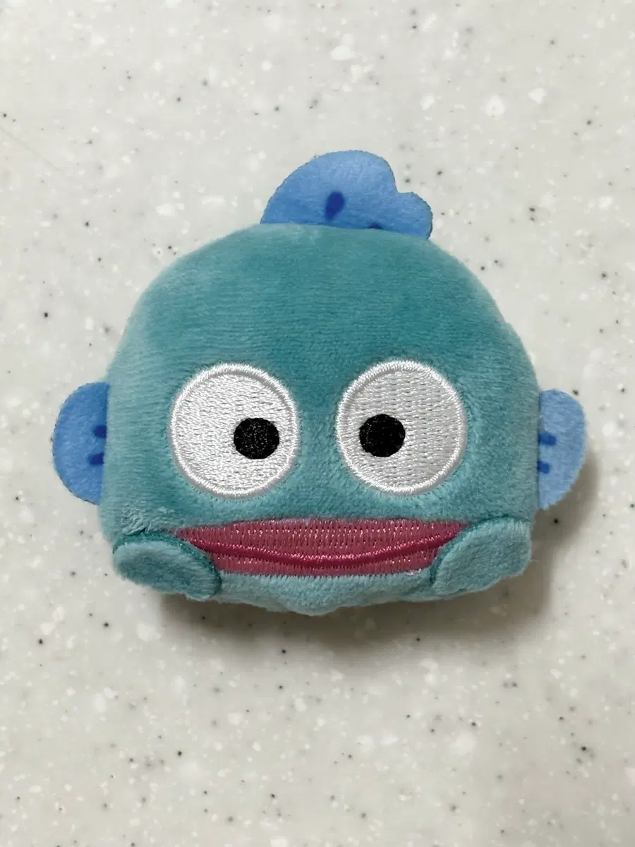 산리오 한교동 해피단부이 인형 핀뱃지 키링